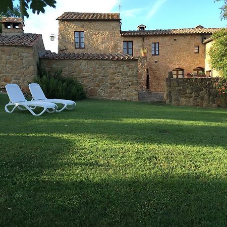 Villa Fonte All'Oppio Con Area Piscina Recintata Pienza Exterior foto