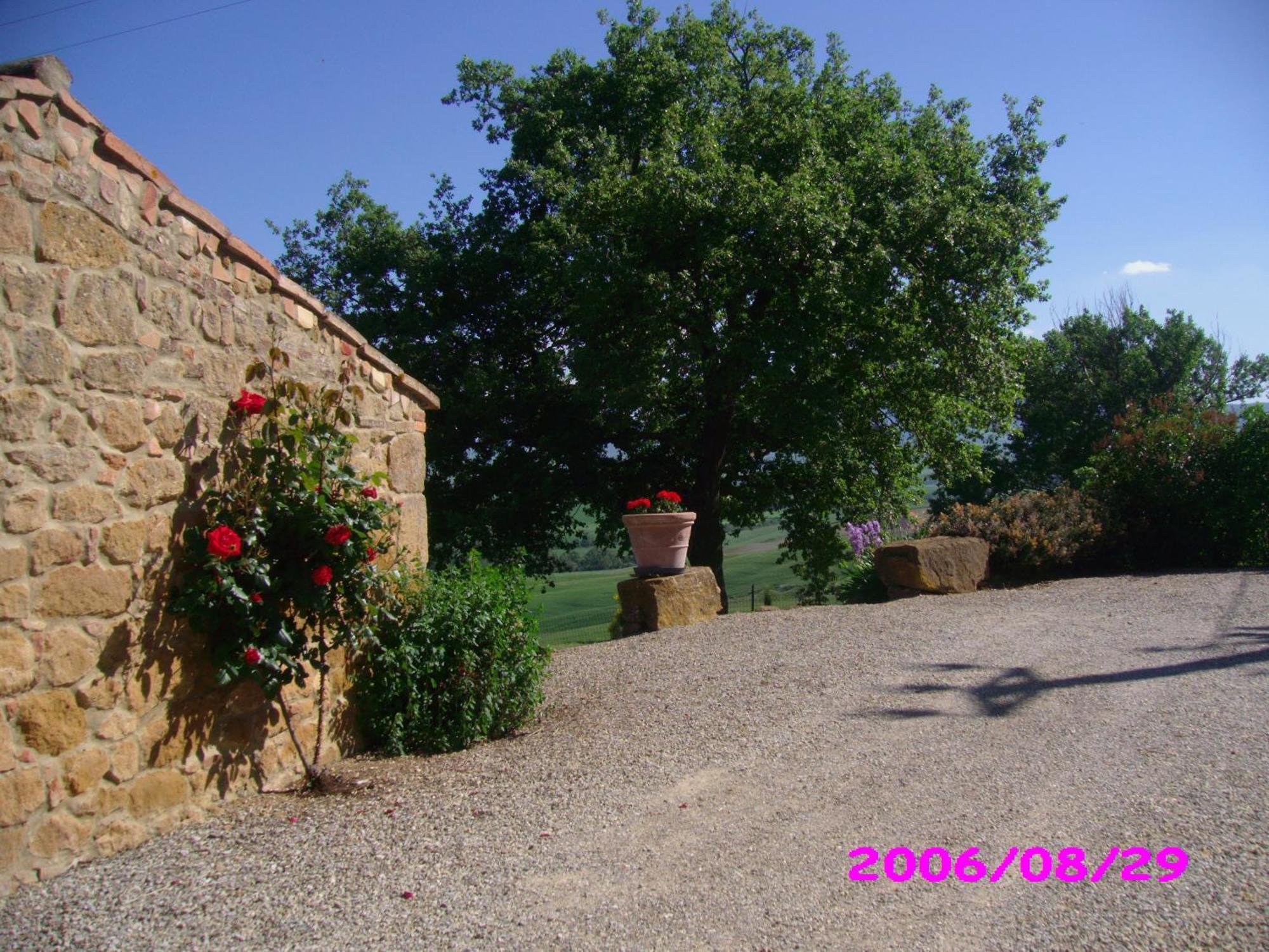 Villa Fonte All'Oppio Con Area Piscina Recintata Pienza Exterior foto