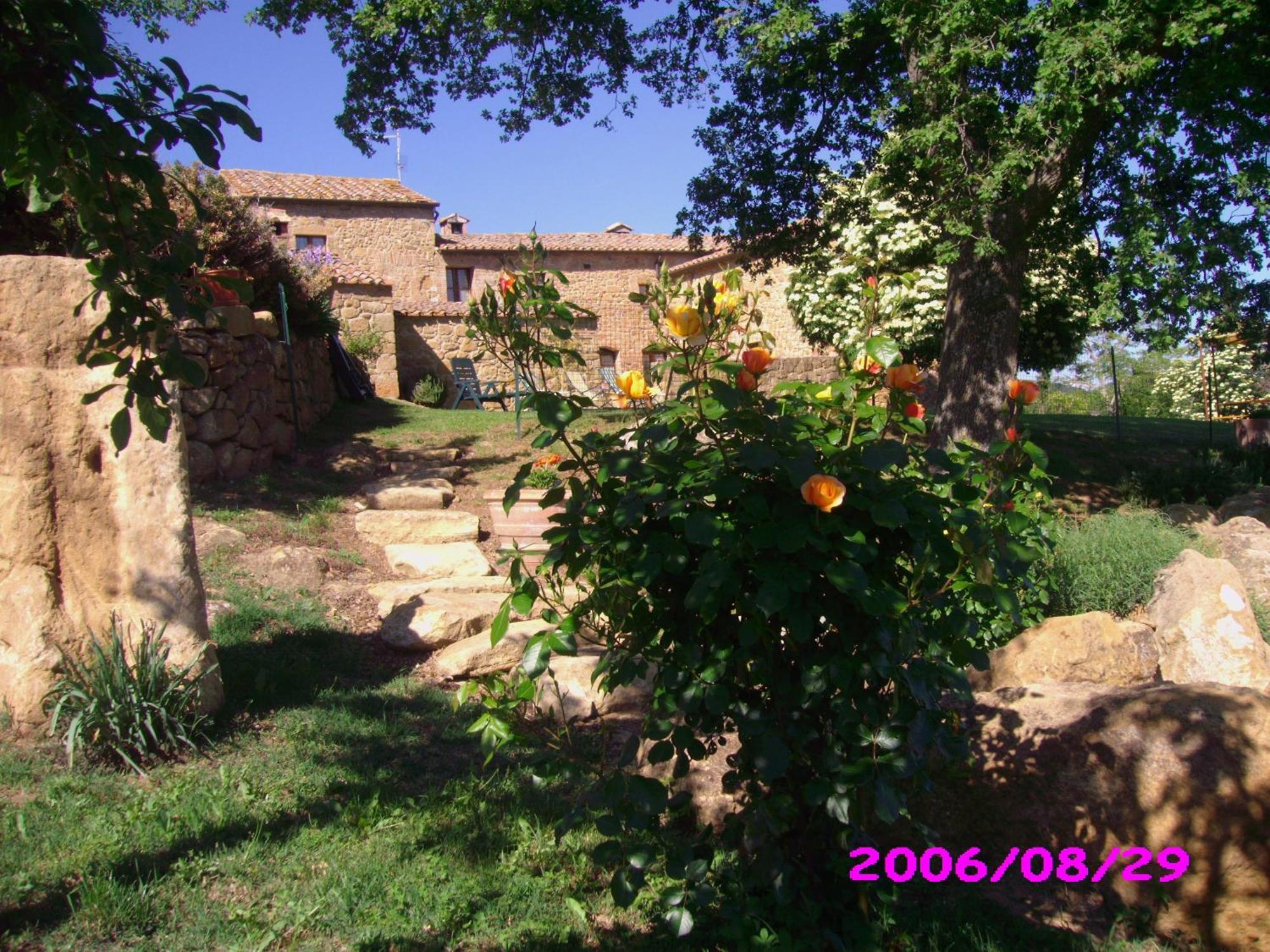 Villa Fonte All'Oppio Con Area Piscina Recintata Pienza Exterior foto