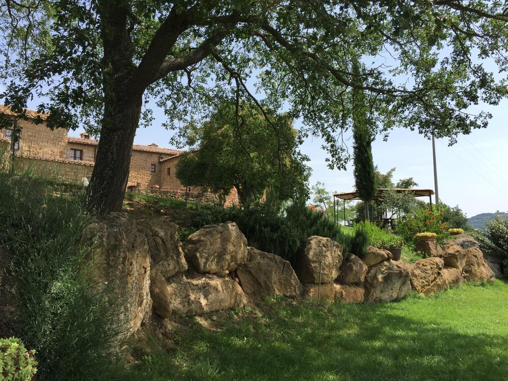 Villa Fonte All'Oppio Con Area Piscina Recintata Pienza Exterior foto