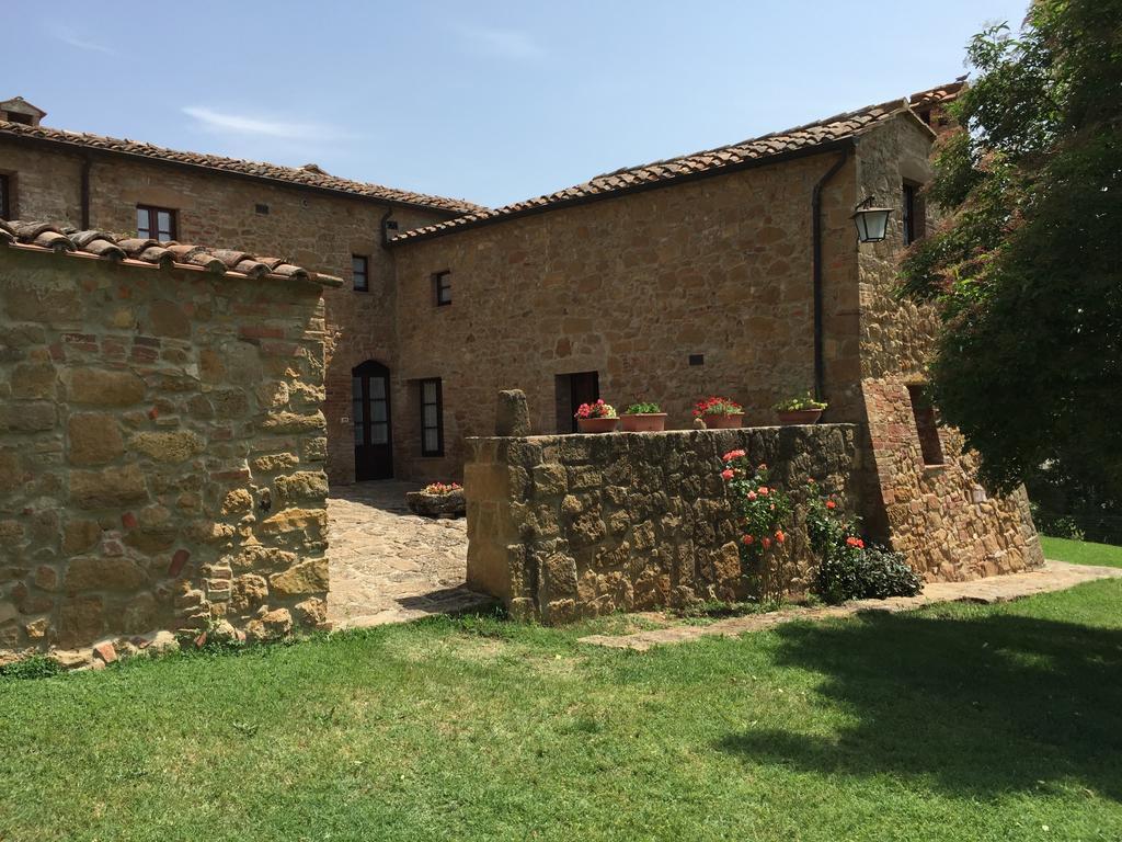 Villa Fonte All'Oppio Con Area Piscina Recintata Pienza Exterior foto