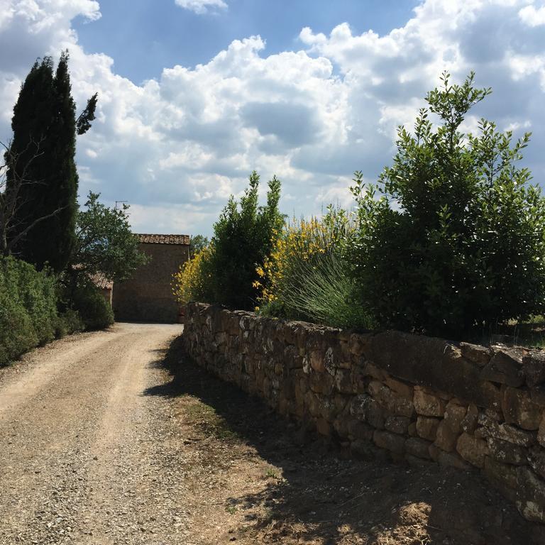 Villa Fonte All'Oppio Con Area Piscina Recintata Pienza Exterior foto