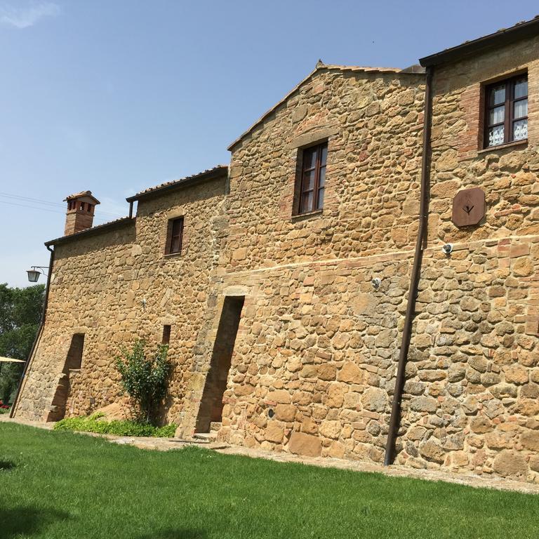 Villa Fonte All'Oppio Con Area Piscina Recintata Pienza Exterior foto