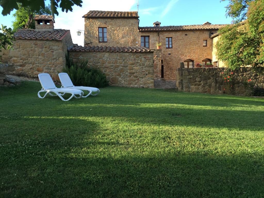 Villa Fonte All'Oppio Con Area Piscina Recintata Pienza Exterior foto